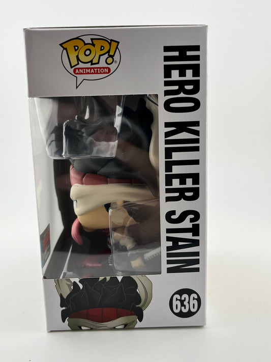 Funko POP! Animation My Hero Academia - Hero Killer Stain #636 - 2019 Convention Exclusive FRENLY BRICKS - Open 7 Days