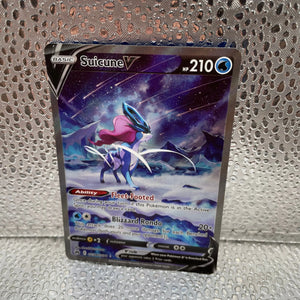 Suicune V Full Art Pokémon Card TCG RAW Card GG38/GG20 FRENLY BRICKS - Open 7 Days