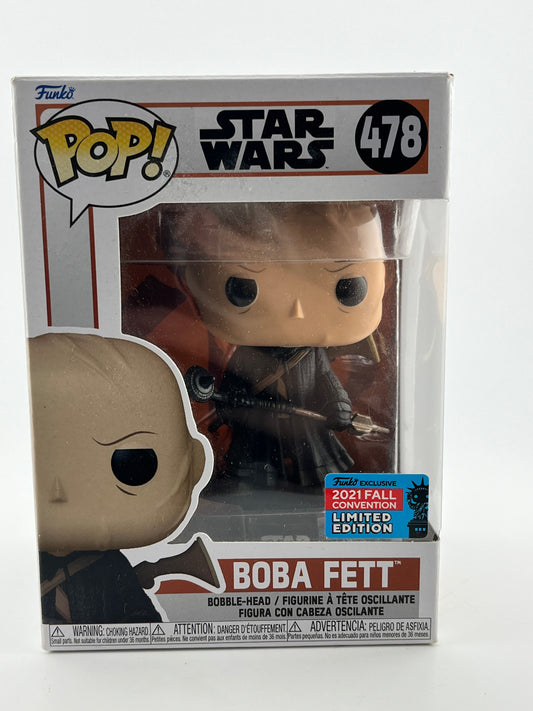 Funko POP! Star Wars - Boba Fett #478 - 2021 Fall Limited Edition - Vinyl Collectable FRENLY BRICKS - Open 7 Days