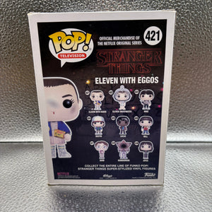 Funko Pop Vinyl #421 Stranger Things Eleven Chase FRENLY BRICKS - Open 7 Days