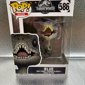 Funko pop vinyl #586 Jurassic World Blue FRENLY BRICKS - Open 7 Days