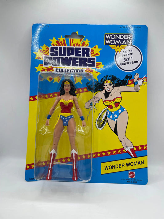 Wonder Woman DC Super Powers 30th Anniversary 6" Action Figure Mattel 2014 - New FRENLY BRICKS - Open 7 Days