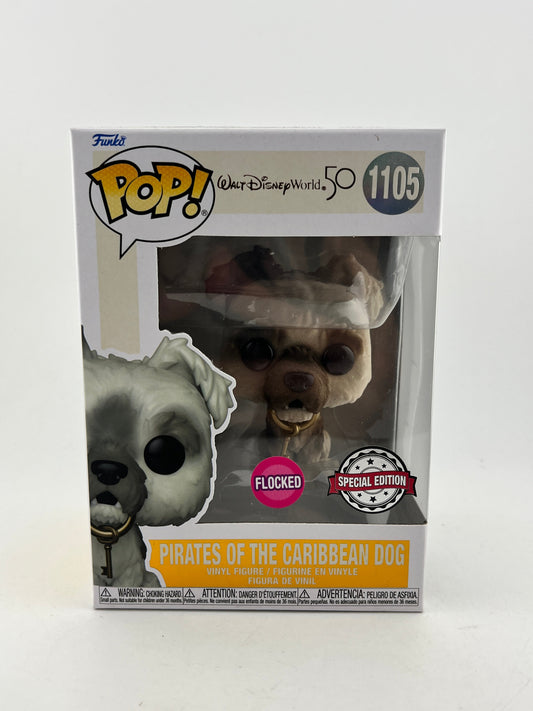 Funko POP! Walt Disney Word 50 - Pirates Of The Caribbean Dog #1105 - Flocked SE FRENLY BRICKS - Open 7 Days
