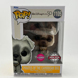 Funko POP! Walt Disney Word 50 - Pirates Of The Caribbean Dog #1105 - Flocked SE FRENLY BRICKS - Open 7 Days