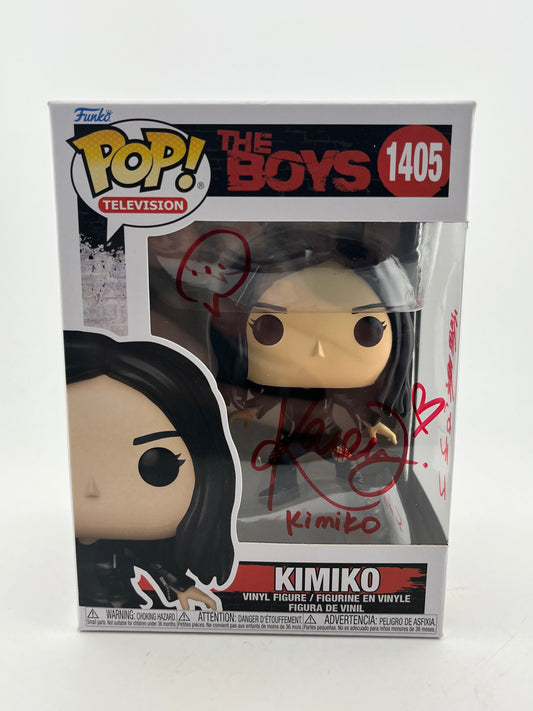 Funko POP! Television The Boys - Kimiko #1405 - Signed Karen Fukuhara - No COA FRENLY BRICKS - Open 7 Days