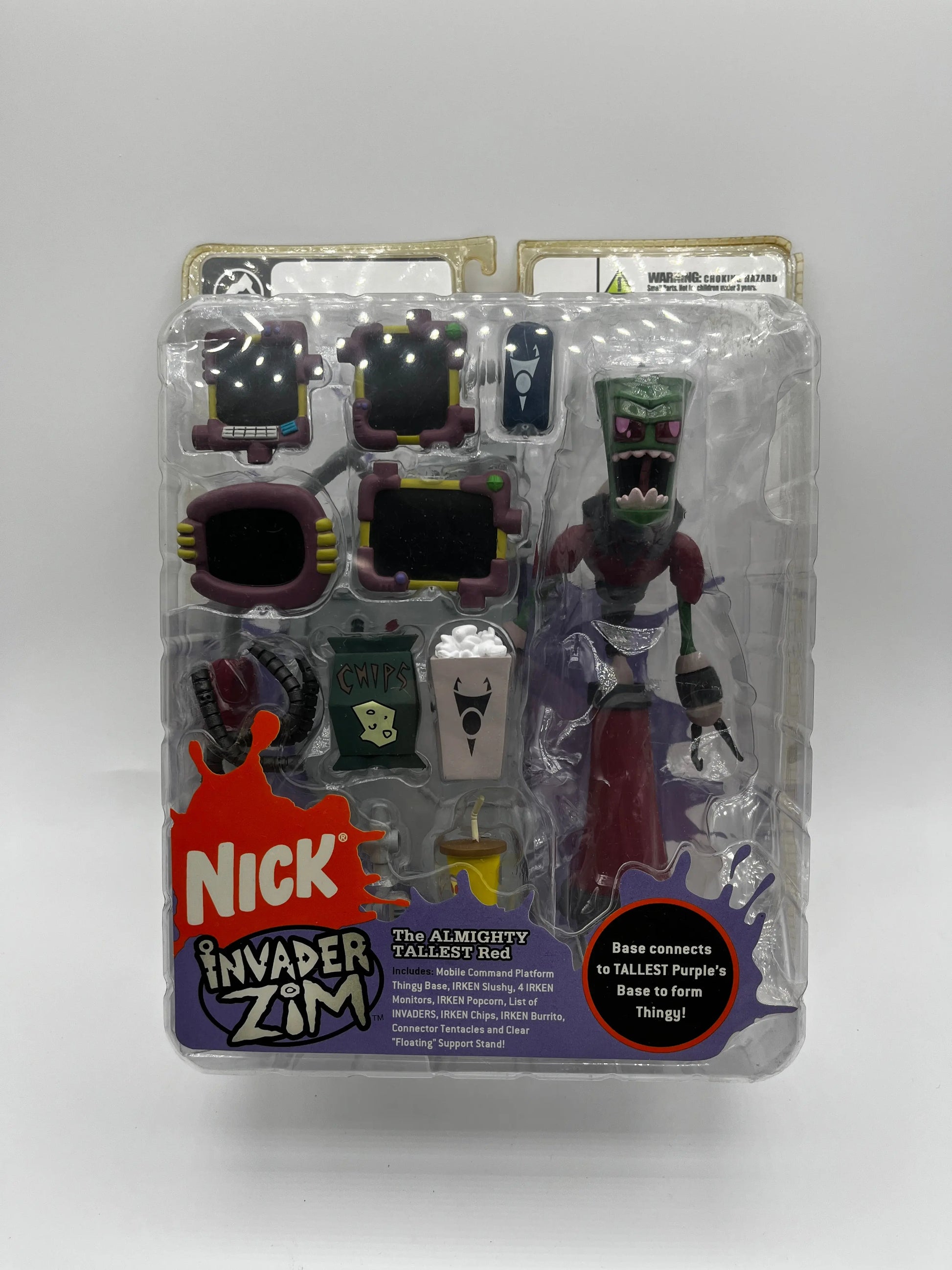 NICK Palisades Toys Invader Zim ALMIGHTY TALLEST RED Series 2 Figure (Sealed) FRENLY BRICKS - Open 7 Days