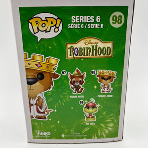 Funko Pop Vinyl Disney Prince John #98 FRENLY BRICKS - Open 7 Days