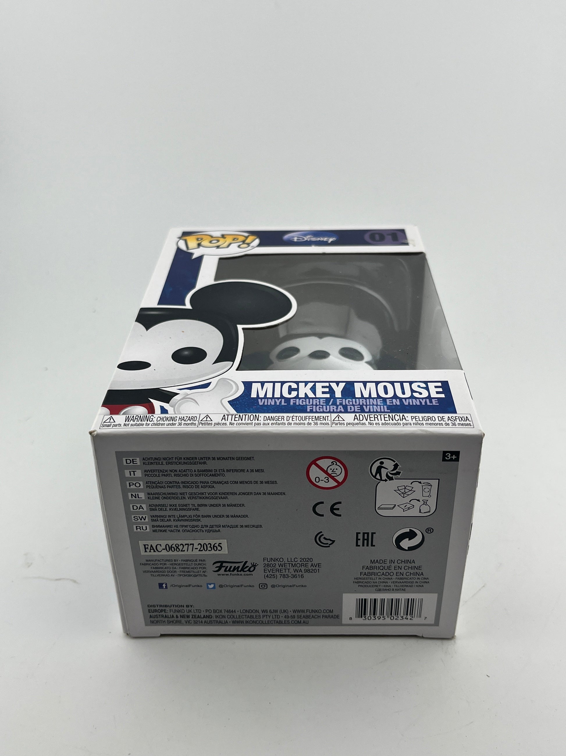 Funko POP! Disney - Mickey Mouse #01 - Vinyl Collectable FRENLY BRICKS - Open 7 Days