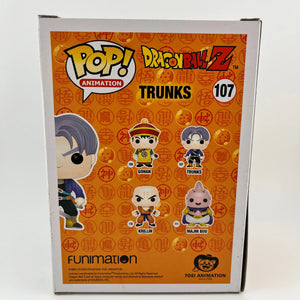 Funko POP! Animation DragonBall Z Trunks #107 - Vinyl Collectable FRENLY BRICKS - Open 7 Days