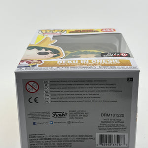 Funko POP! Animation My Hero Academia -Deku In Onesie #494 - Game Stop Exclusive FRENLY BRICKS - Open 7 Days
