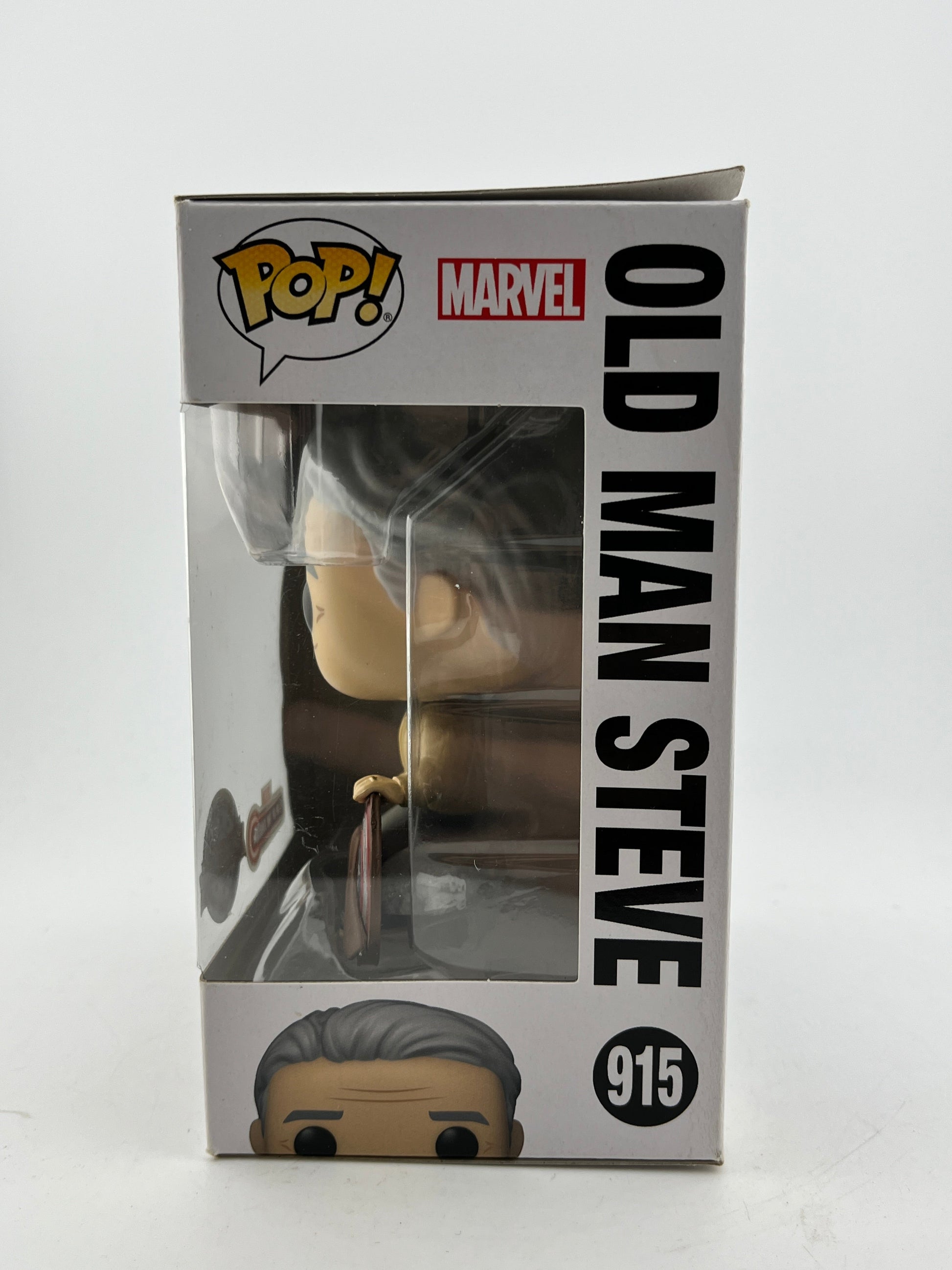Funko POP! Marvel Avengers Endgame - Old Man Steve #915 - Special Edition FRENLY BRICKS - Open 7 Days