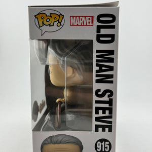 Funko POP! Marvel Avengers Endgame - Old Man Steve #915 - Special Edition FRENLY BRICKS - Open 7 Days