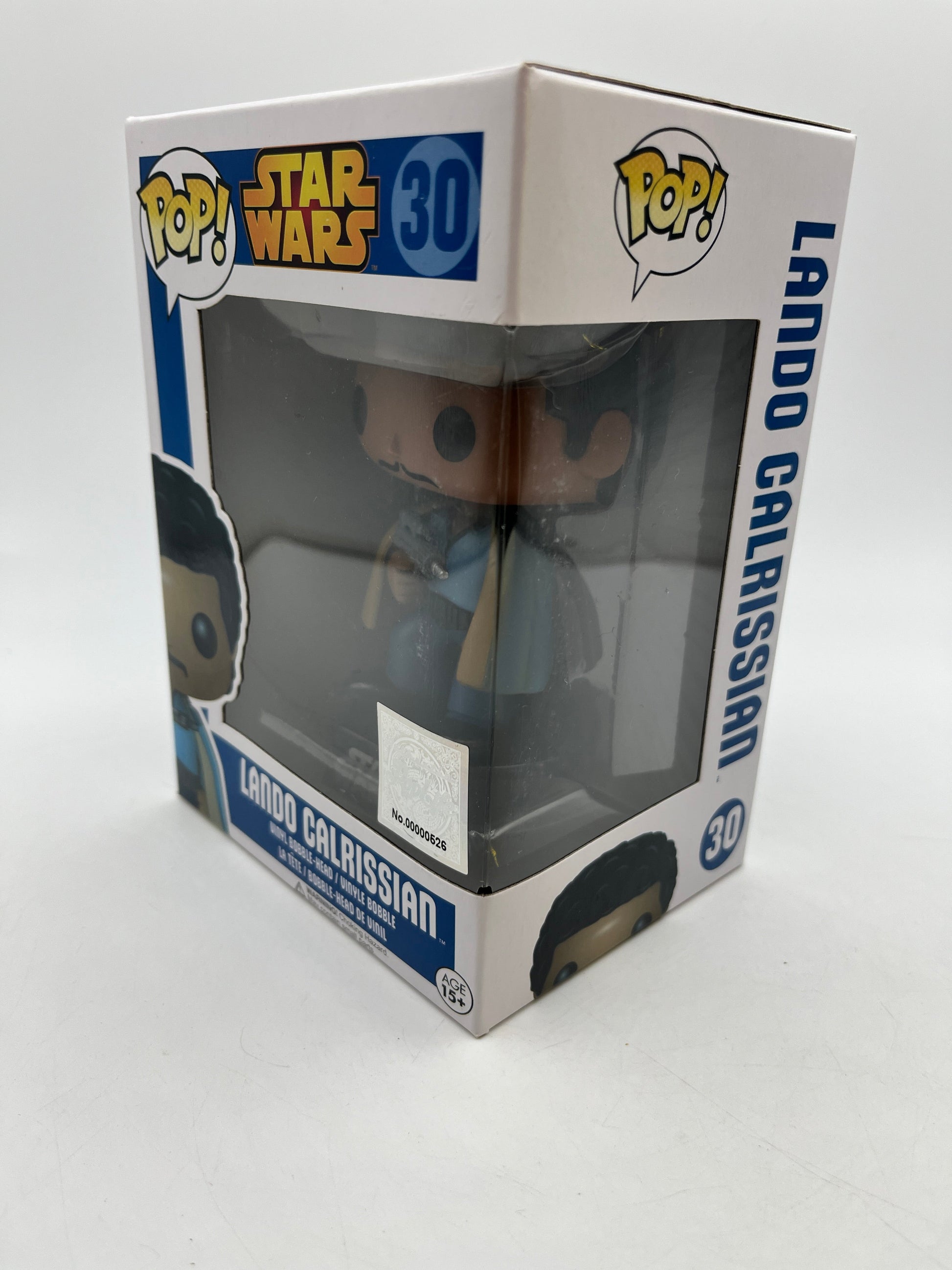 Funko POP! Star Wars Lando Calrissian #30 - Vinyl Collectable- PopLife Authentic FRENLY BRICKS - Open 7 Days