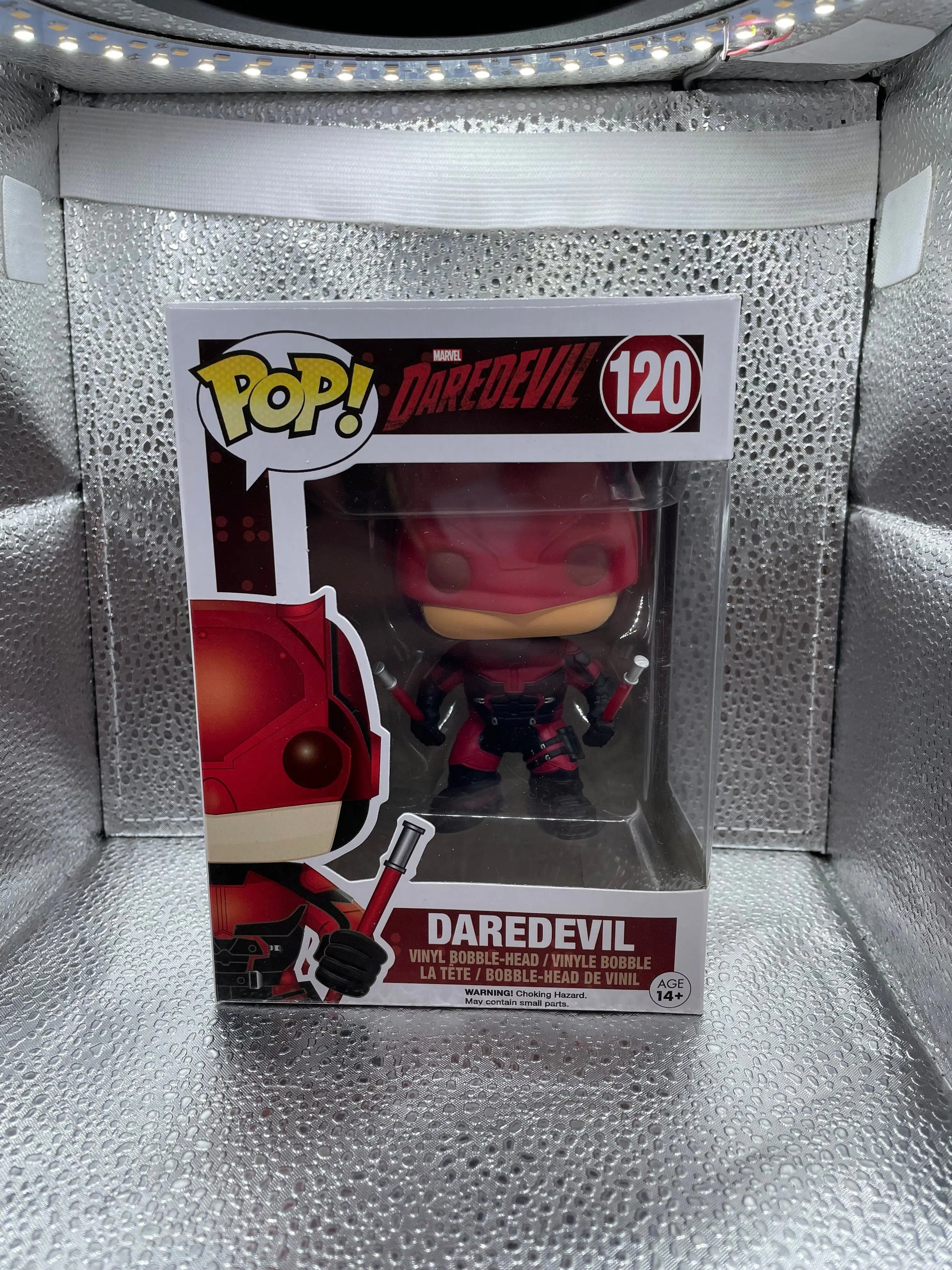 🔥DAREDEVIL # 120 FUNKO POP VINYL FIGURE MARVEL VAULTED 🔥 FRENLY BRICKS - Open 7 Days