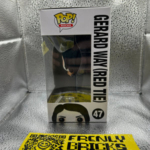 Pop Vinyl Rocks #47 My Chemical Romance Gerard Way (Red Tie) FRENLY BRICKS - Open 7 Days