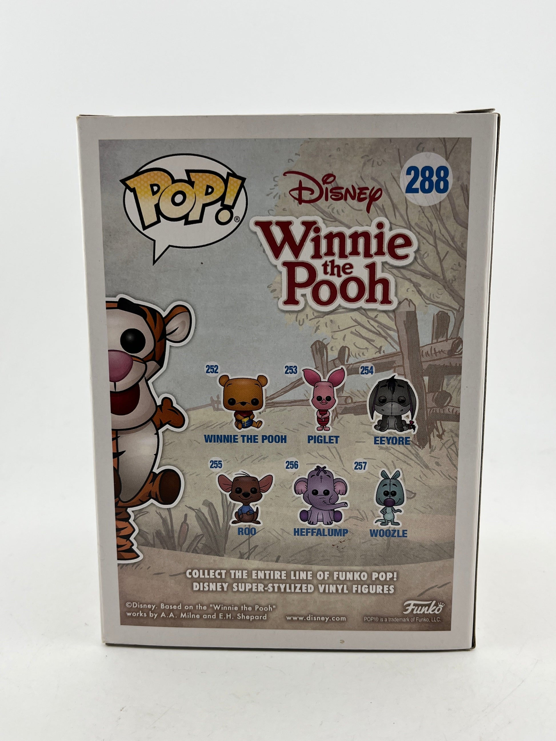 Funko POP! Disney Winnie The Pooh - Tigger #288 Signed By Jim Cummings FRENLY BRICKS - Open 7 Days