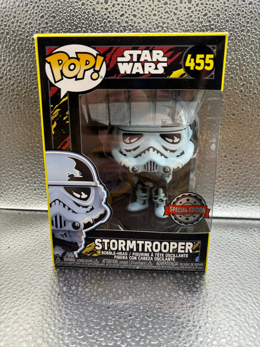 Funko Pop Vinyl #455 Star Wars Stormtrooper FRENLY BRICKS - Open 7 Days