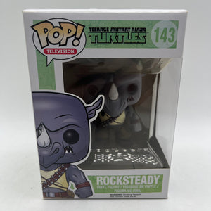 Funko Pop! Television TMNT Teenage Mutant Ninja Turtles Rocksteady #143 FRENLY BRICKS - Open 7 Days