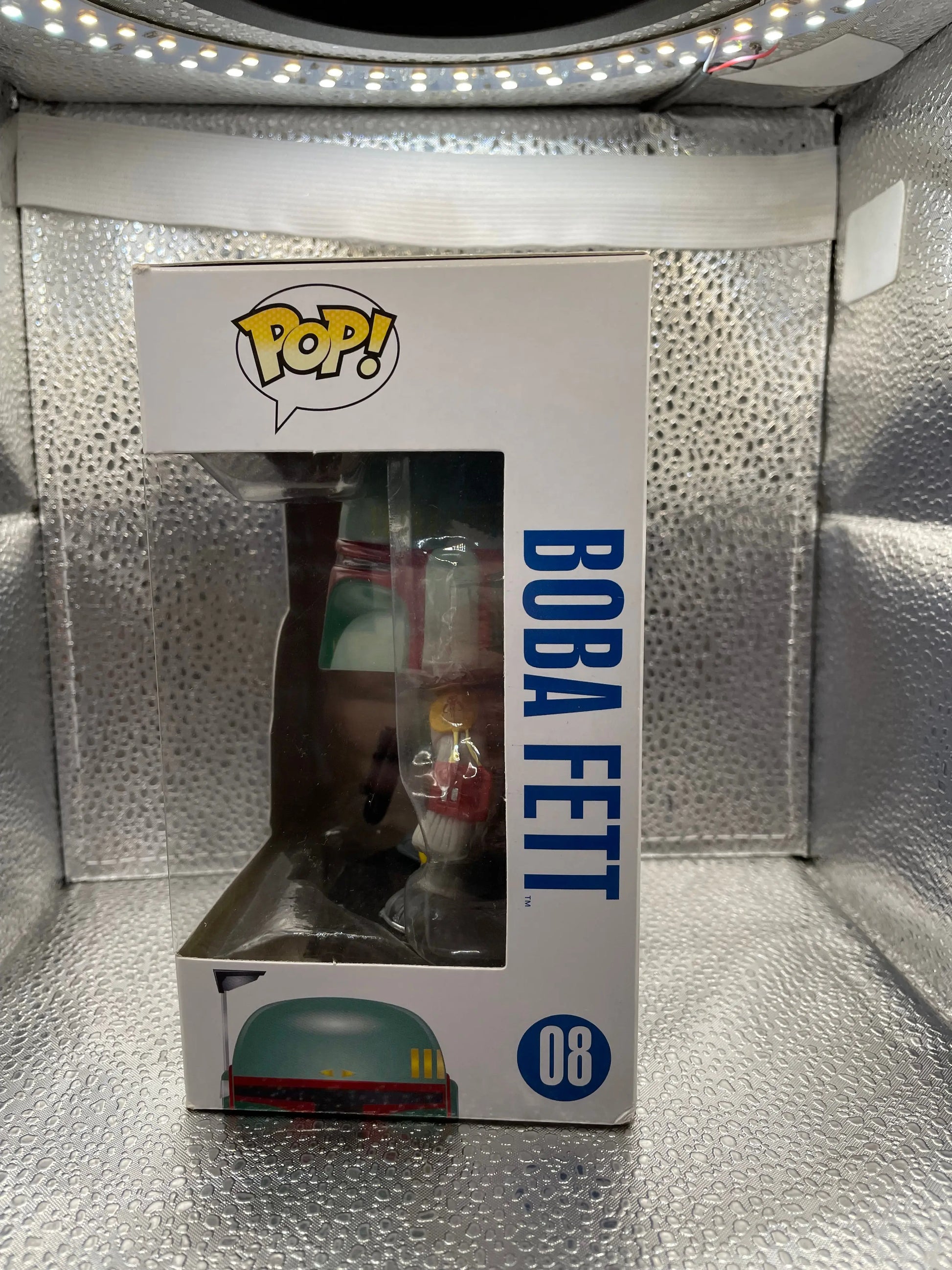 Funko POP! Star Wars Boba Fett #08 Blue Box Large Font Early Run FRENLY BRICKS - Open 7 Days