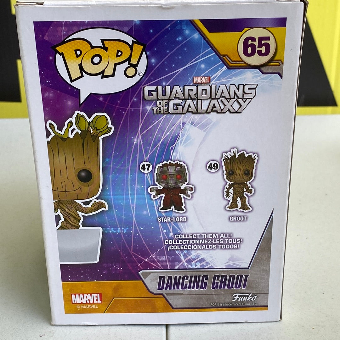 Funko POP! Dancing Groot #65 FRENLY BRICKS - Open 7 Days