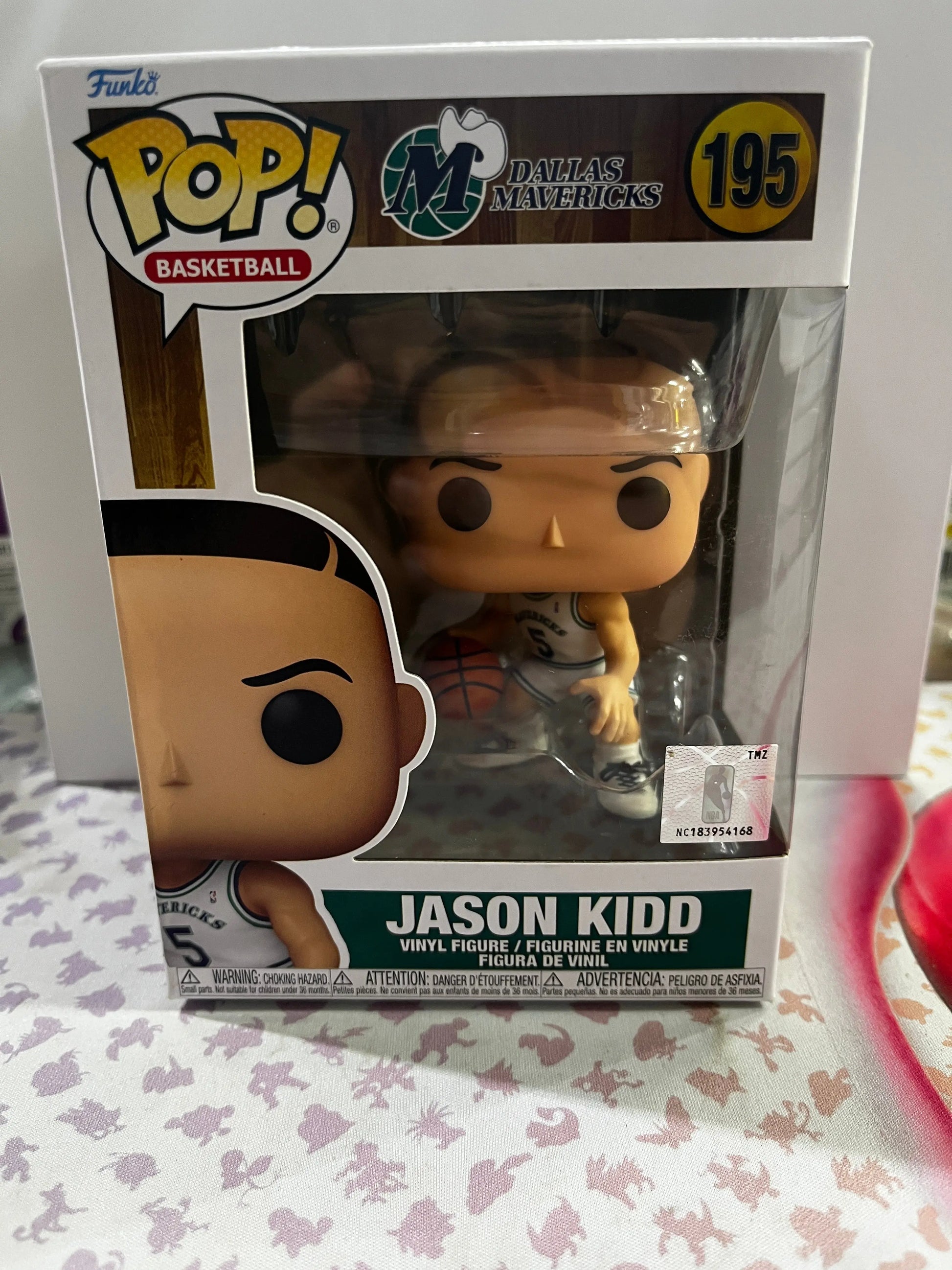 Funko Pop Vinyl Basketball Dallas Mavericks Jason Kidd #195 FRENLY BRICKS - Open 7 Days