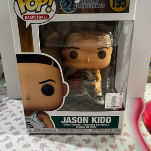 Funko Pop Vinyl Basketball Dallas Mavericks Jason Kidd #195 FRENLY BRICKS - Open 7 Days