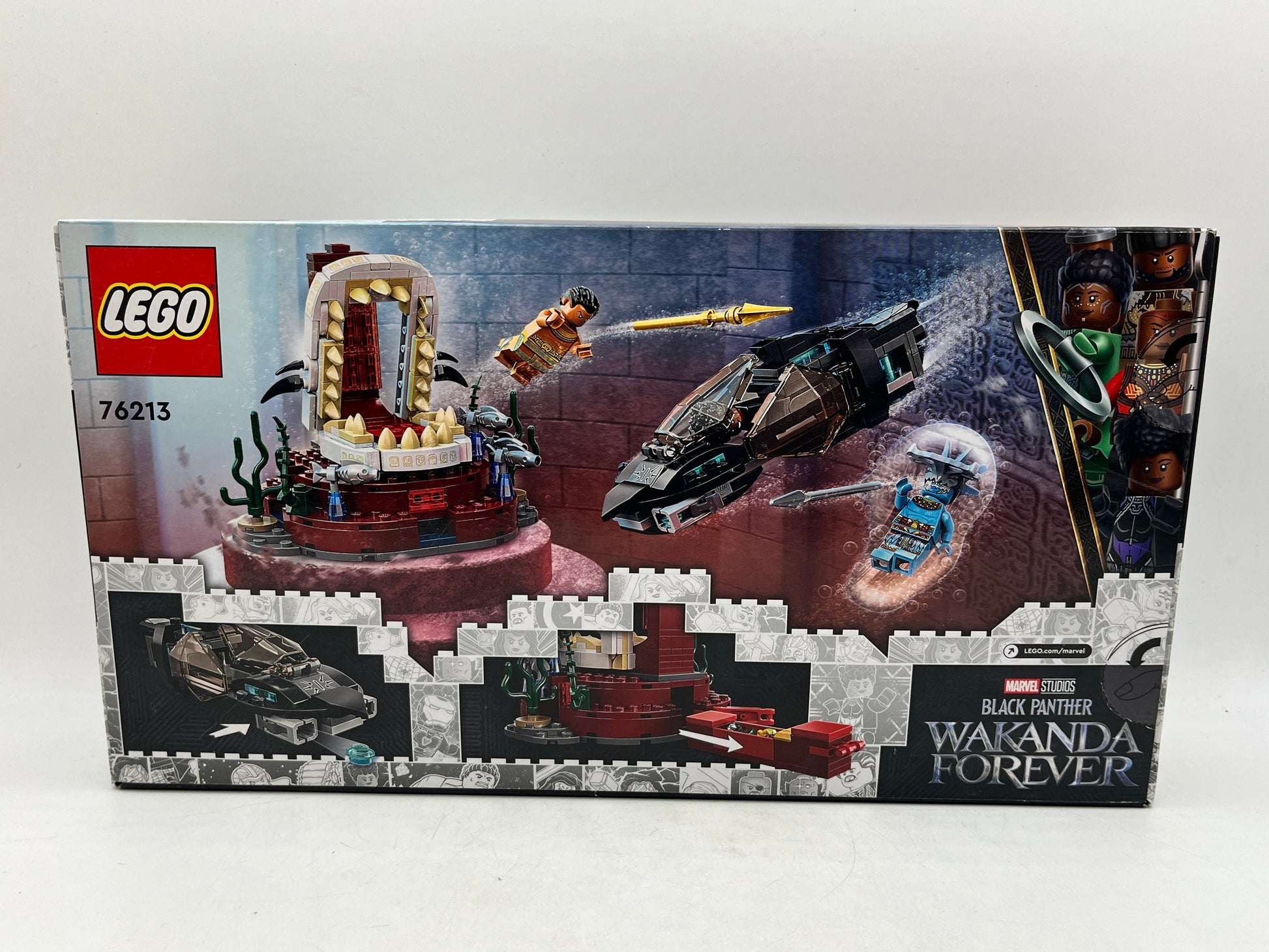 Lego Marvel - King Namour’s Throne Room 76213 - Sealed FRENLY BRICKS - Open 7 Days