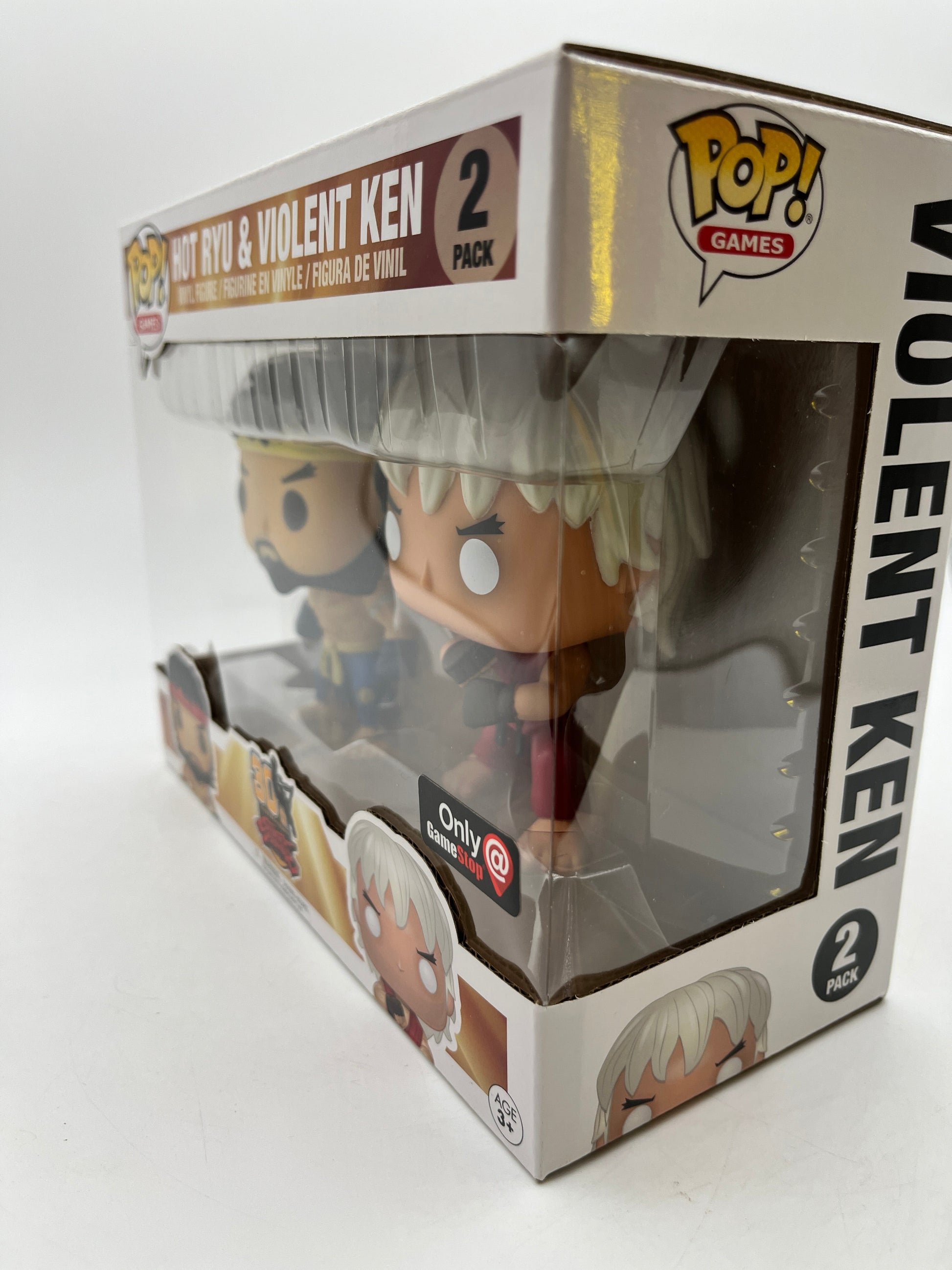 Funko POP! Games Street Fighter 30th Anniversary - Hot Ryu & Violent Ken (2 Pack) FRENLY BRICKS - Open 7 Days