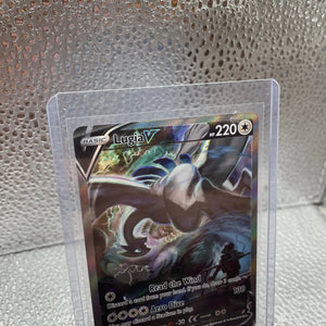 Lugia V 186/195 Pokemon TCG Good Condition Rare Full Art RAW Card FRENLY BRICKS - Open 7 Days