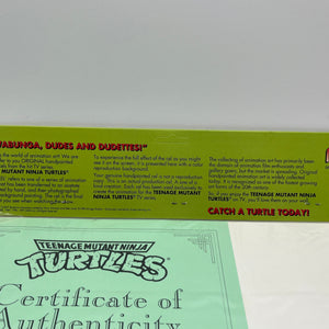 Teenage Mutant Ninja Turtles, Animation Production Cel MWS (1991) W/COA Shredder FRENLY BRICKS - Open 7 Days