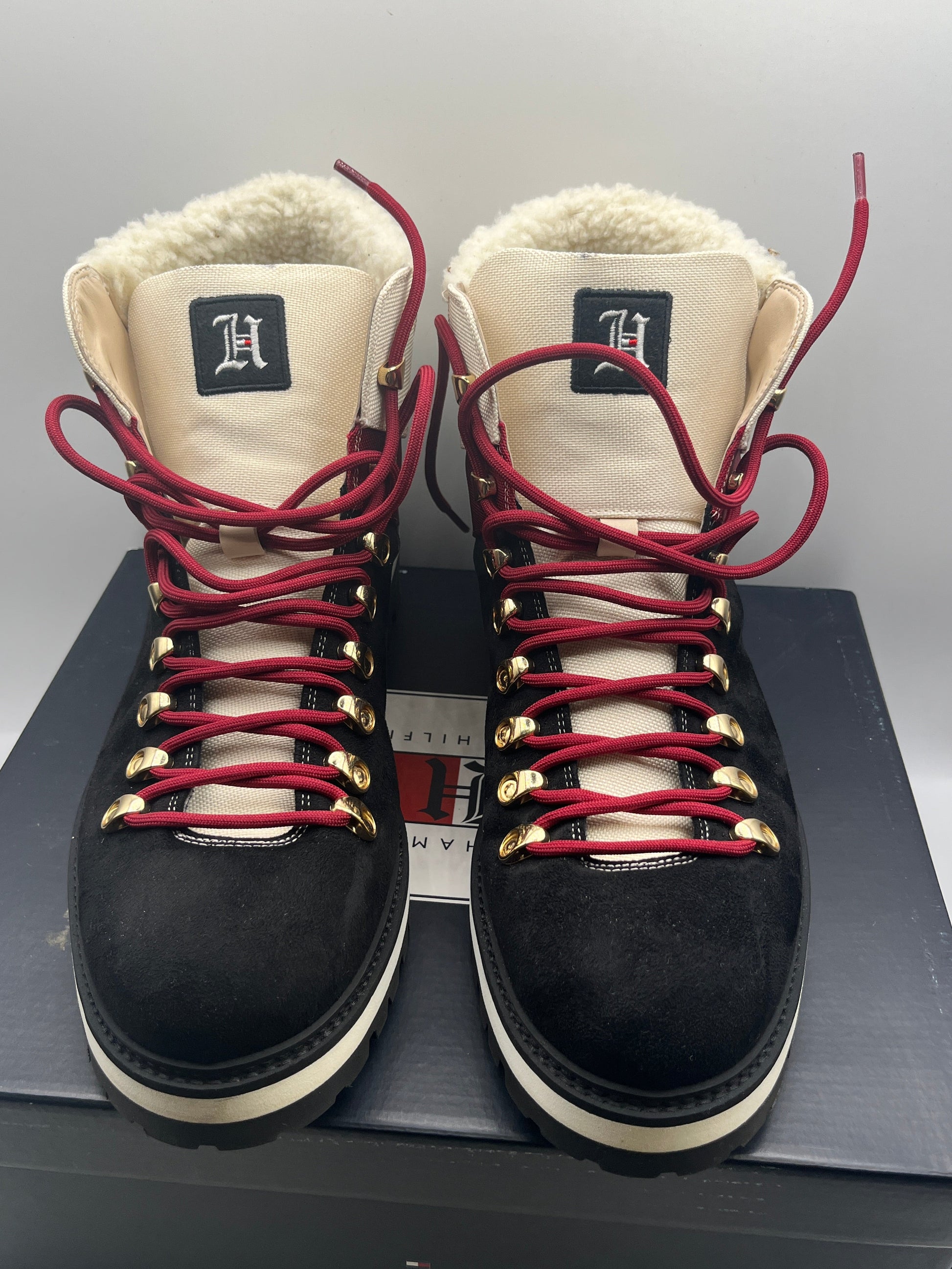 Trekking shoes TOMMY X Lewis Hamilton EXPEDITION FRENLY BRICKS - Open 7 Days