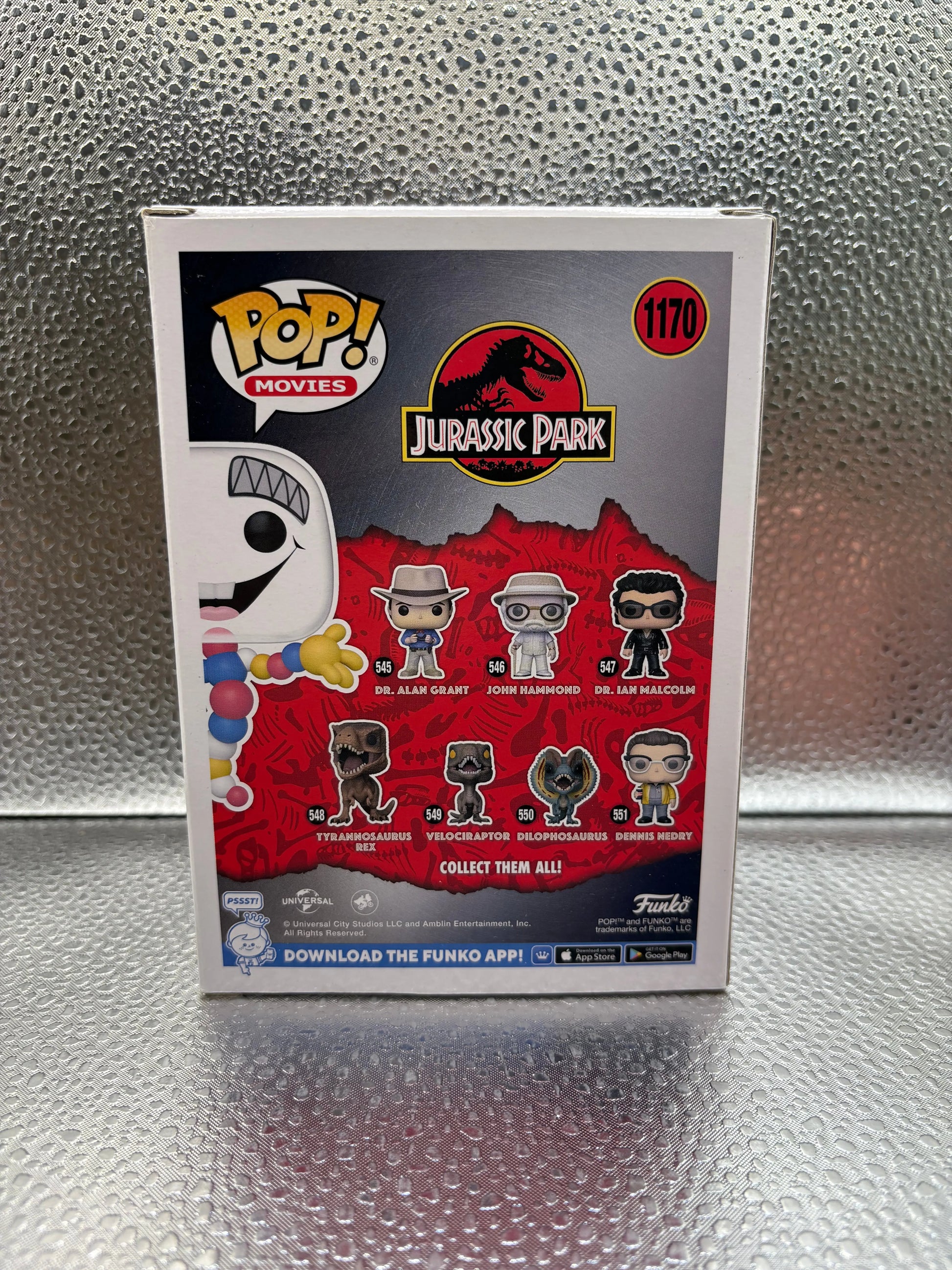 Funko pop vinyl #1170 Jurassic Park Mr. DNA FRENLY BRICKS - Open 7 Days