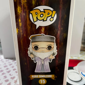 Funko Pop Vinyl Harry Potter Albus Dumbledore #15 FRENLY BRICKS - Open 7 Days