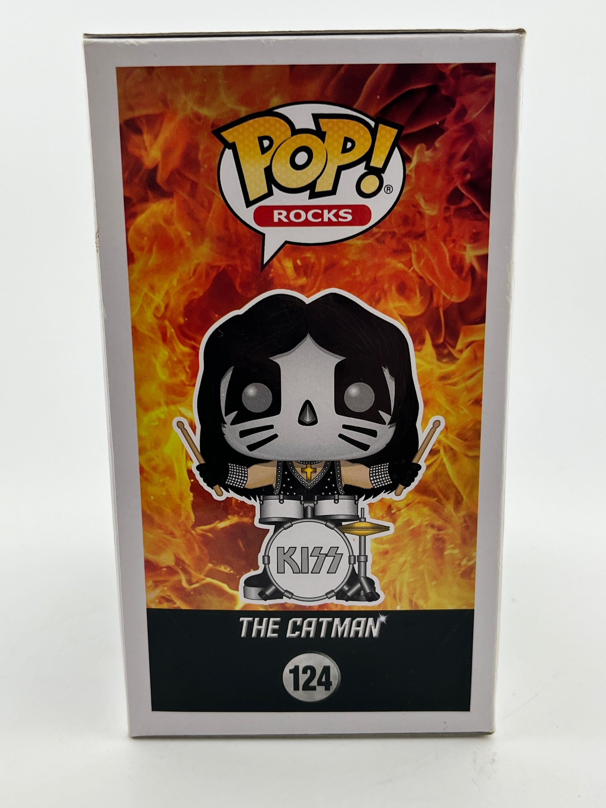 Funko POP! Rocks Kiss - The Catman #124 - Glow In The Dark - Vinyl Collectable FRENLY BRICKS - Open 7 Days