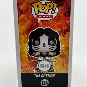 Funko POP! Rocks Kiss - The Catman #124 - Glow In The Dark - Vinyl Collectable FRENLY BRICKS - Open 7 Days