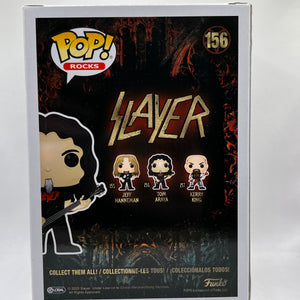 Funko POP! Rocks Slayer - Tom Araya #156 - Vinyl Collectable FRENLY BRICKS - Open 7 Days