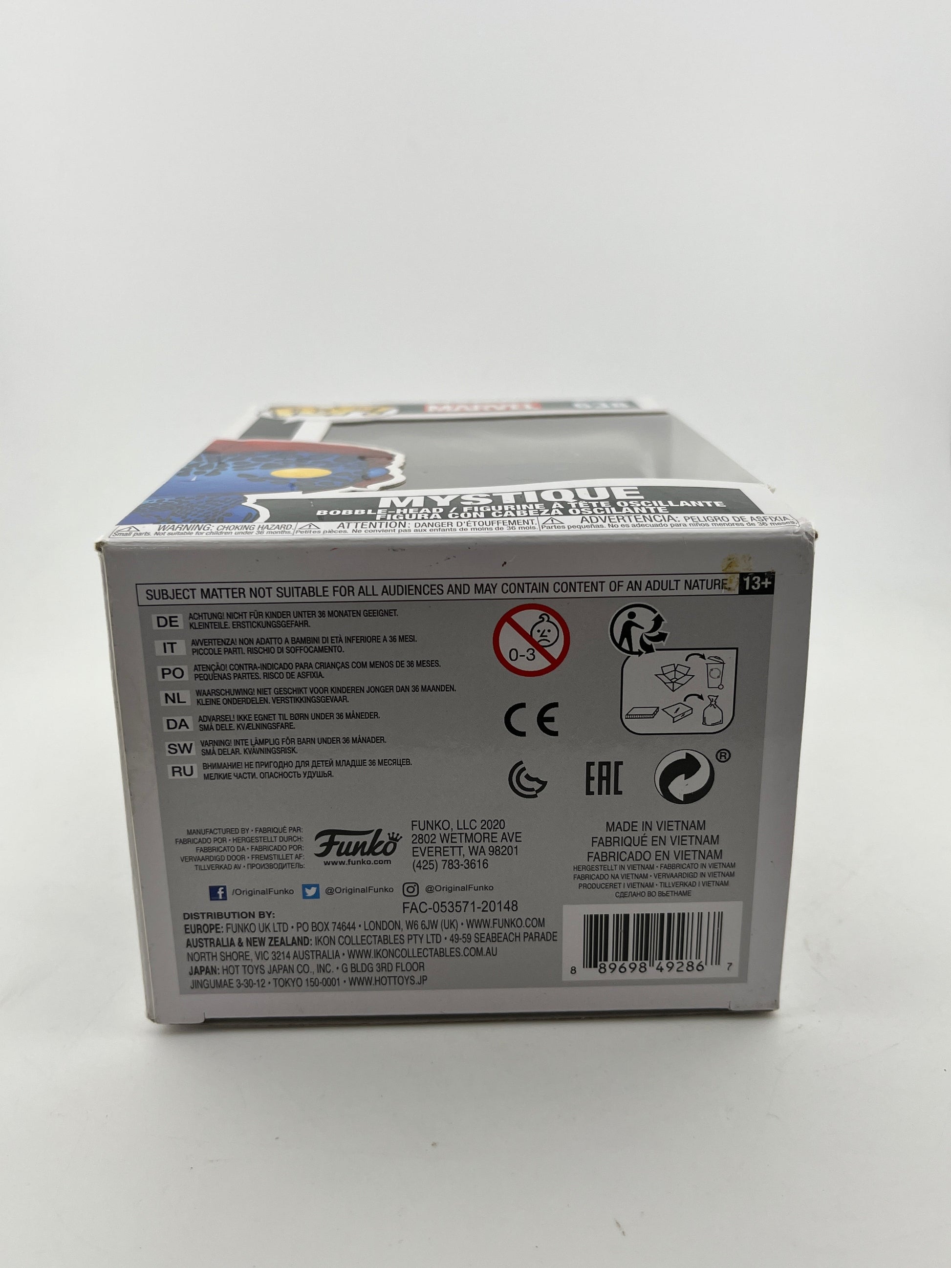 Funko POP! Marvel X-Men - Mystique #638 - Vinyl Collectable FRENLY BRICKS - Open 7 Days