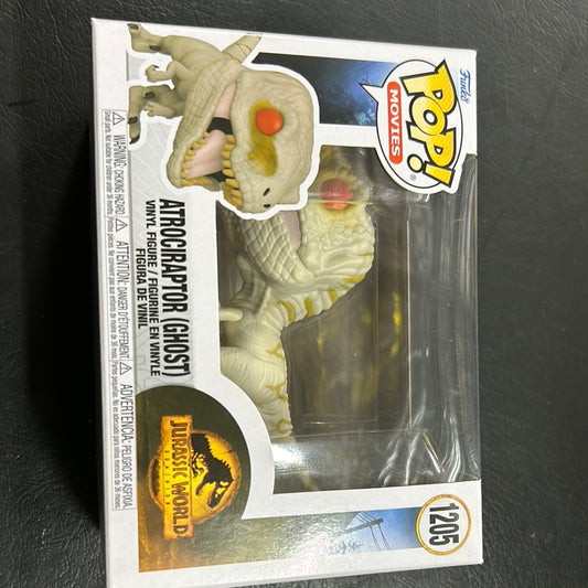 Funko POP! Jurassic World Dominion: Atrociraptor (Ghost) #1205 FRENLY BRICKS - Open 7 Days