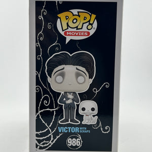 Funko POP! Movies Corpse Bride - Victor With Scraps #986 - Vinyl Collectable FRENLY BRICKS - Open 7 Days