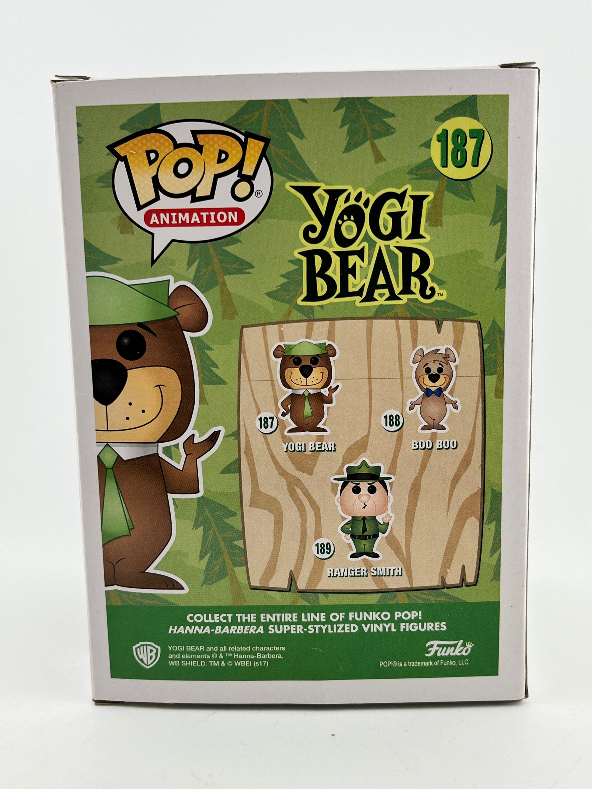 Funko POP! Animation Yogi Bear - #187 Yogi Bear - Funko 5000 Pieces FRENLY BRICKS - Open 7 Days
