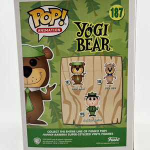 Funko POP! Animation Yogi Bear - #187 Yogi Bear - Funko 5000 Pieces FRENLY BRICKS - Open 7 Days