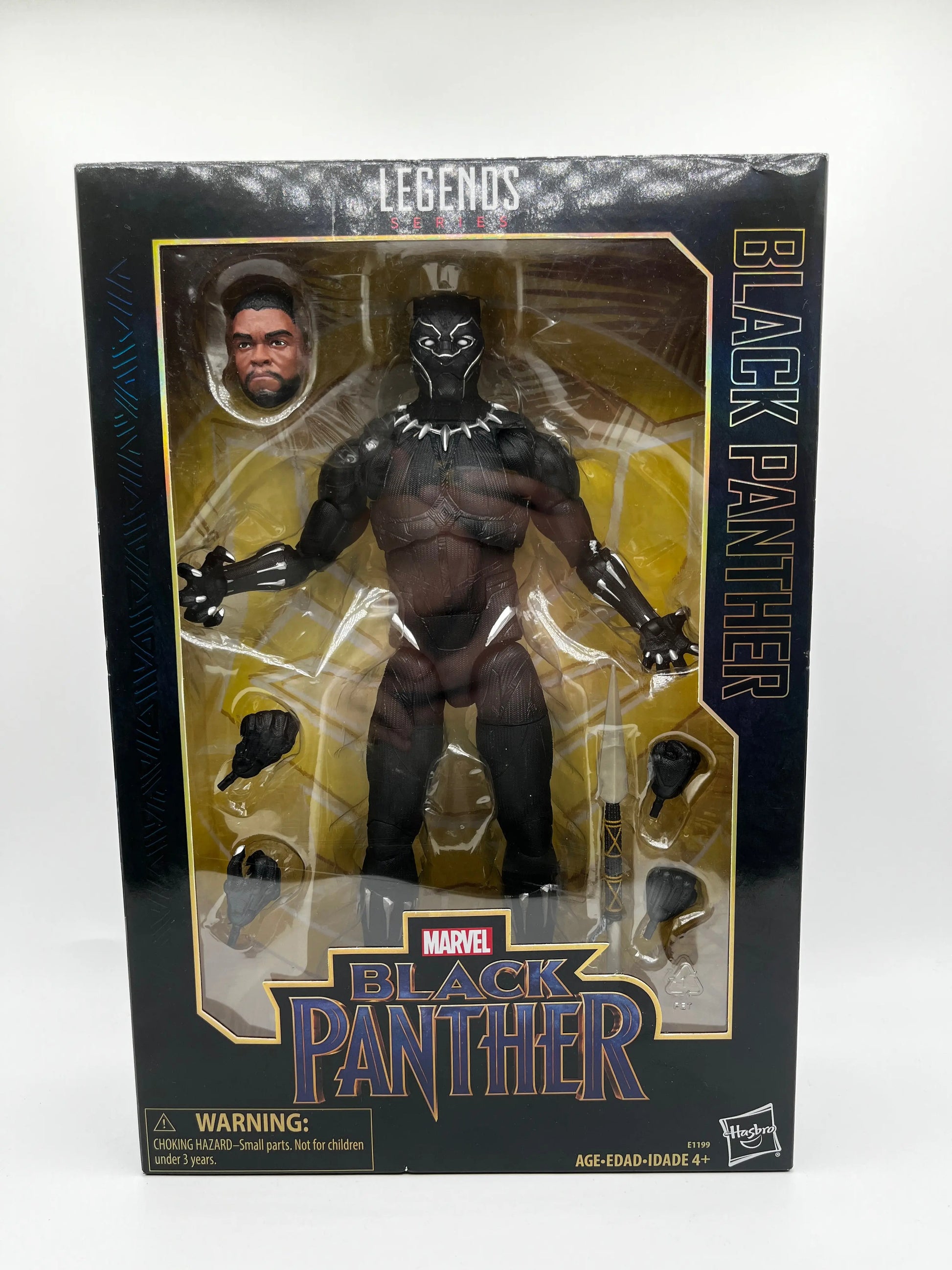 Marvel Legends Series Black Panther 12" Action Figure Hasbro 2017 FRENLY BRICKS - Open 7 Days
