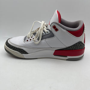 Size 10 Men’s- Nike Jordan 3 Retro Fire Red 2022 DN3707-160 Used FRENLY BRICKS - Open 7 Days