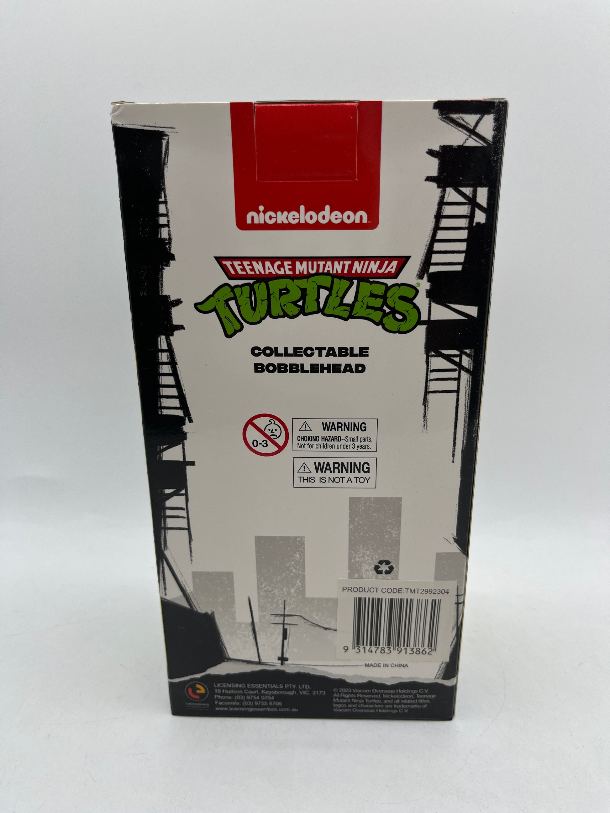 Teenage Mutant Ninja Turtles Bobblehead Raphael Nickelodeon FRENLY BRICKS - Open 7 Days