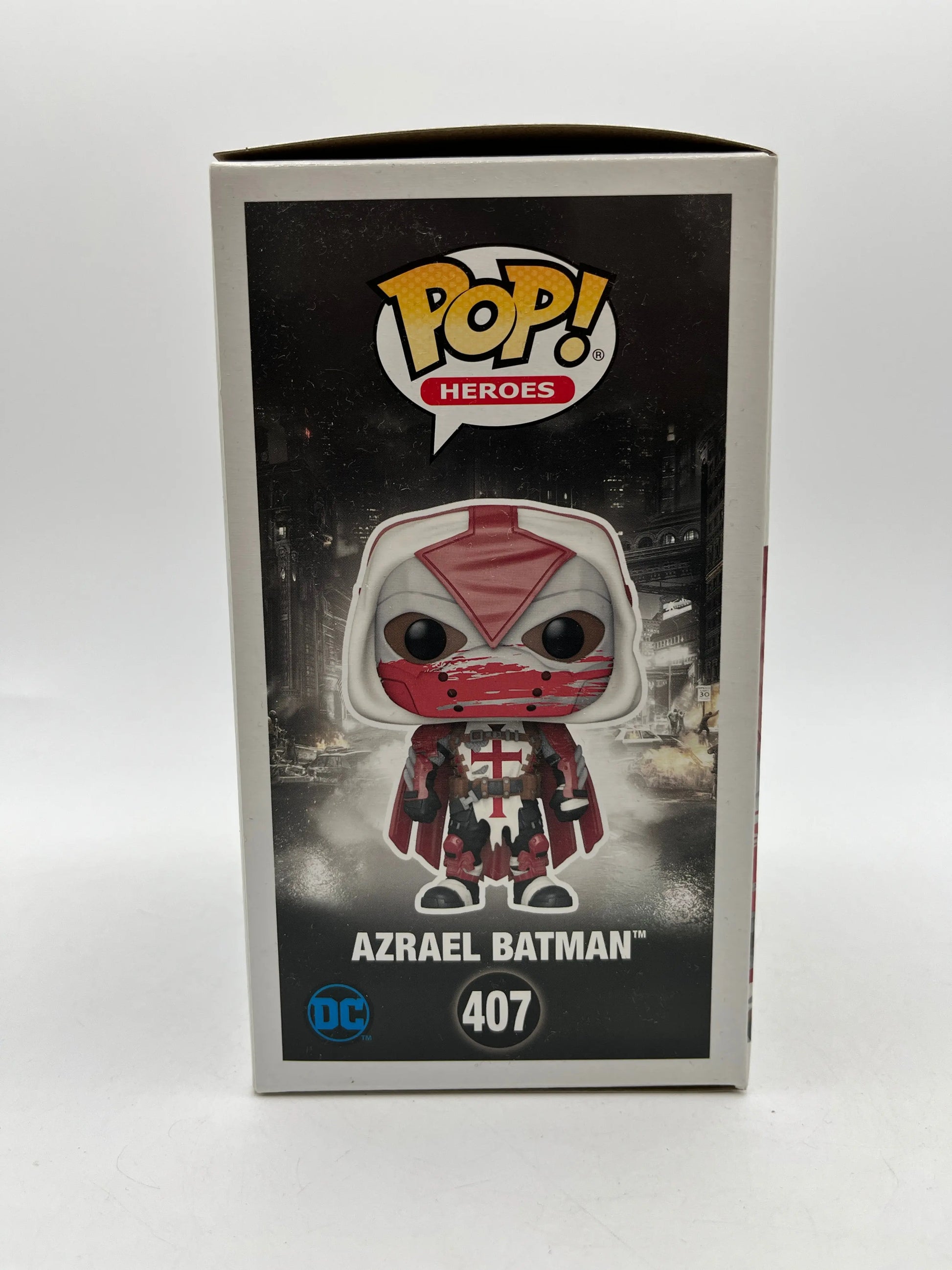 Funko POP! Heroes Batman Arkham Knight Azrael Batman #407 - Vinyl Collectable FRENLY BRICKS - Open 7 Days