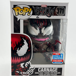 Funko POP! Marvel Venom - Carnage #371 - 2018 Fall Exclusive FRENLY BRICKS - Open 7 Days