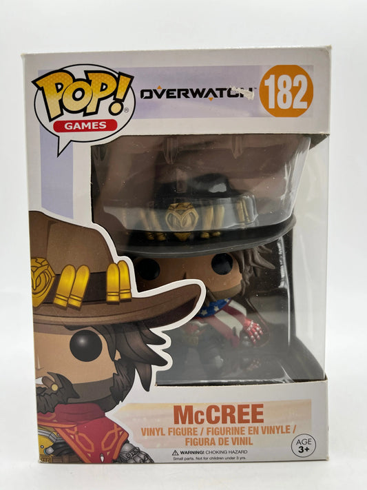 Funko POP! Games Overwatch McCree #182 - Vinyl Collectable FRENLY BRICKS - Open 7 Days