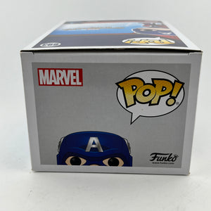 Funko POP! Marvel Spider-Man Homecoming - Captain America #693 - Exclusive FRENLY BRICKS - Open 7 Days