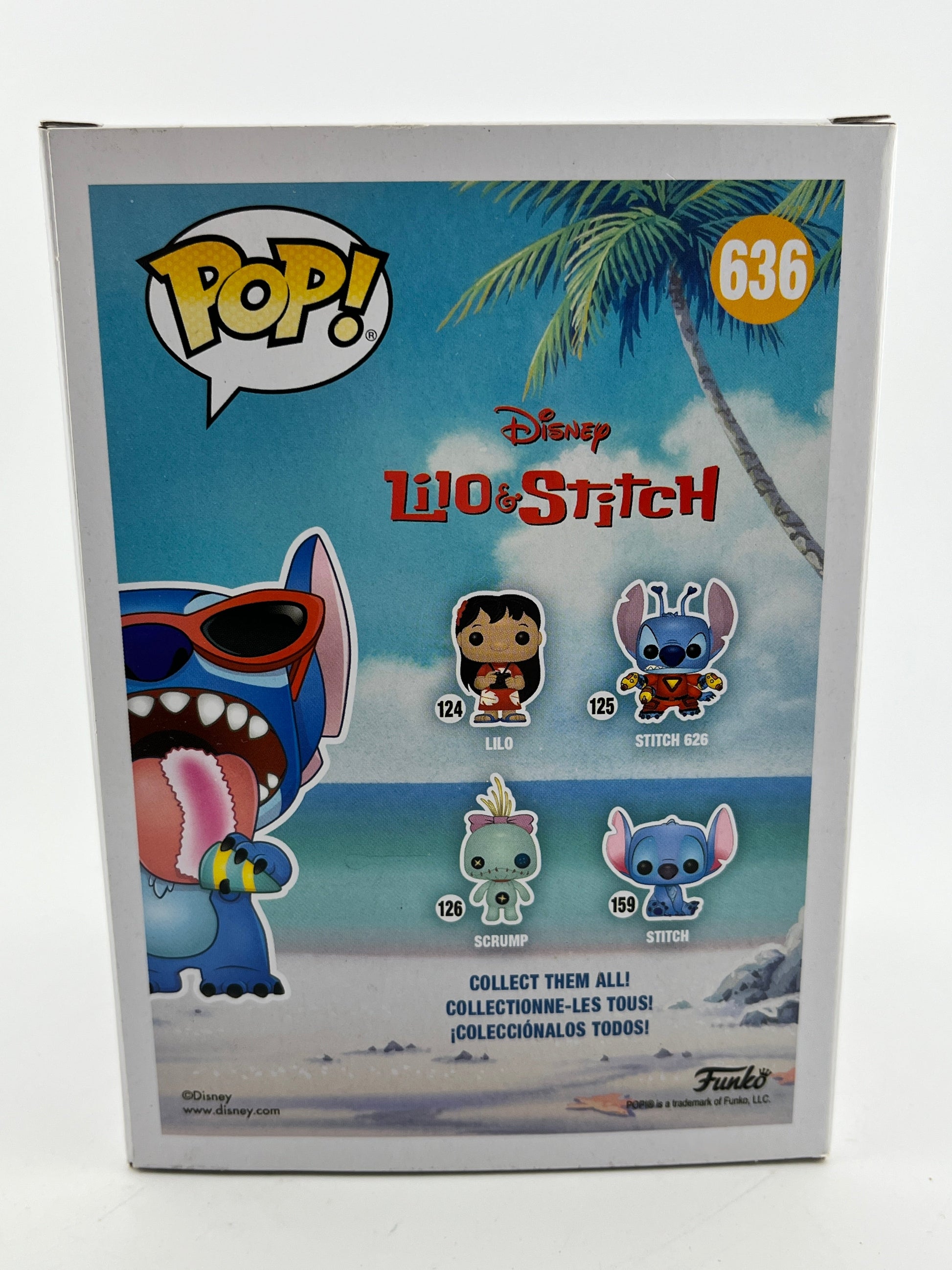 Funko POP! Disney Lilo & Stitch - Summer Stitch #636 - Scented Special Edition FRENLY BRICKS - Open 7 Days