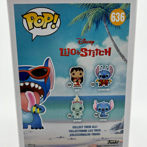 Funko POP! Disney Lilo & Stitch - Summer Stitch #636 - Scented Special Edition FRENLY BRICKS - Open 7 Days